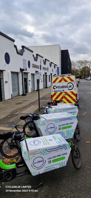 CYCLEDELIK and ECOFLEET LOGISTICS