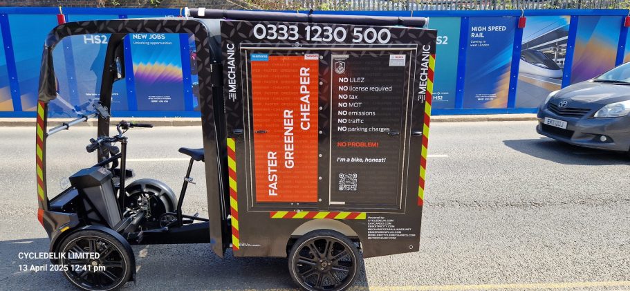 CYCLEDELIK & EAV Cargobike demo day HS2 CYCLEDELIK & EAV Cargobike demo day HS2